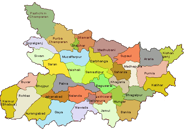 Bihar Map